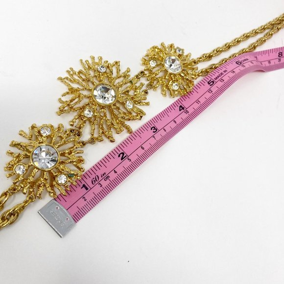 491 Vintage Avon Kenneth Jay Lane collar necklace "Regal Riches" set - Picture 8 of 10